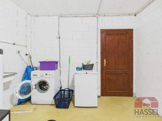 Heizungsraum mit Wäschekeller