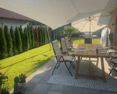 Terrasse an der Küche