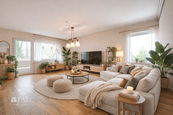 Einrichtungsbeispiel Wohnzimmer