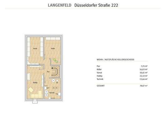 Langenfeld - Düsseldorfer Str 222 - KG
