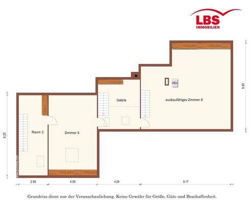Grundriss Dachgeschoss