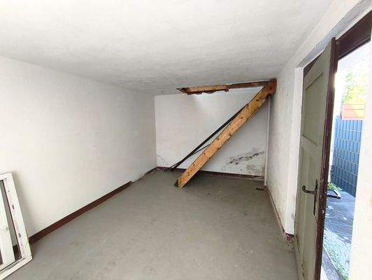 Nebengebäude Erdgeschossblick