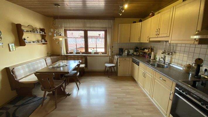 Küche im hinteren Haus