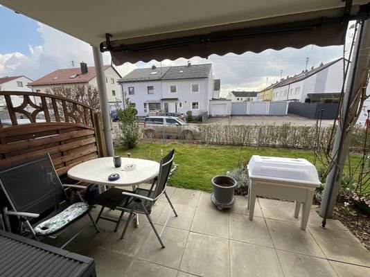 überdachte Terrasse