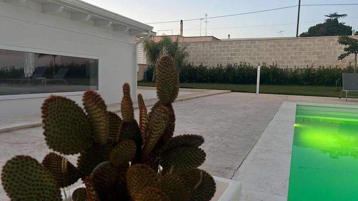 neue Villa in Galugnano (Apulien)