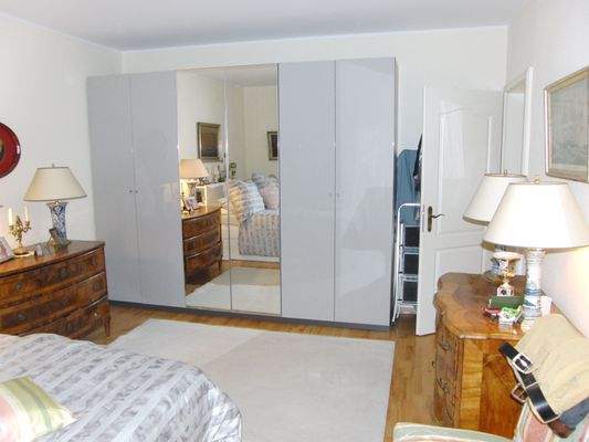 Teilansicht Schlafzimmer