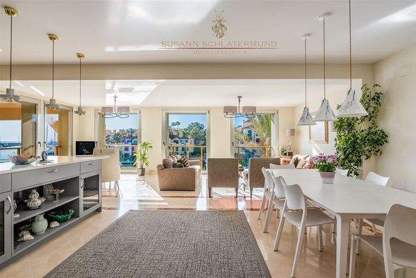 Designer Wohn- und Essbereich