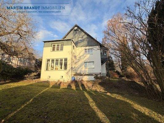 Gartenansicht des Hauses