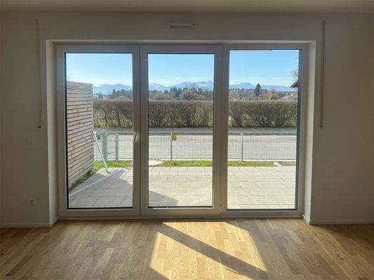 Ausblick Wohnzimmer