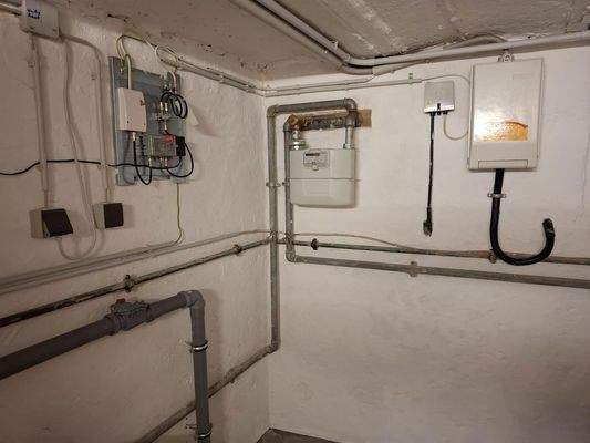 Technikraum Keller für WaMa.