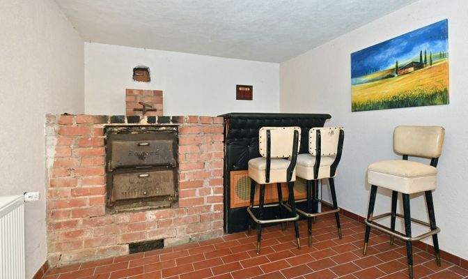 Schamott -Brot/ Pizzaofen - Partyraum