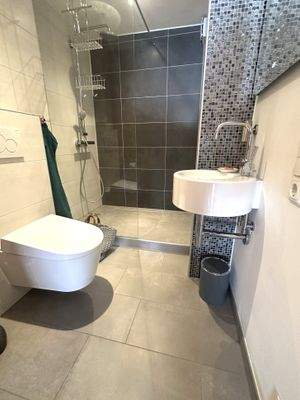 Gäste WC mit Dusche EG