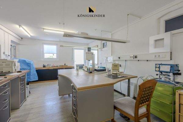 Büro, Labor, Schulungen mit direktem Zugang von außen