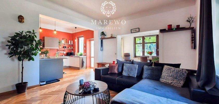 Haupthaus EG-Wohnung - Wohnzimmer, Bild 2