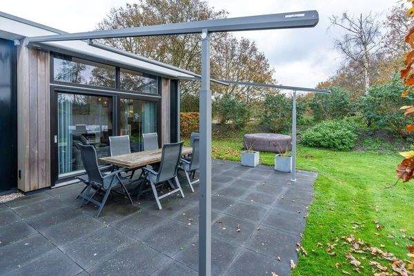 Premium Chalet Kaufen Schouwen Duin 14 Solarpaneele Elektrische Terrassenüberdachung €385.000003