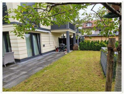Große Terrasse, eigener Garten