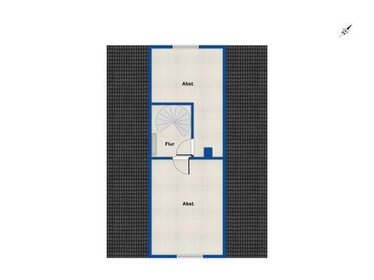 Grundriss Spitzboden