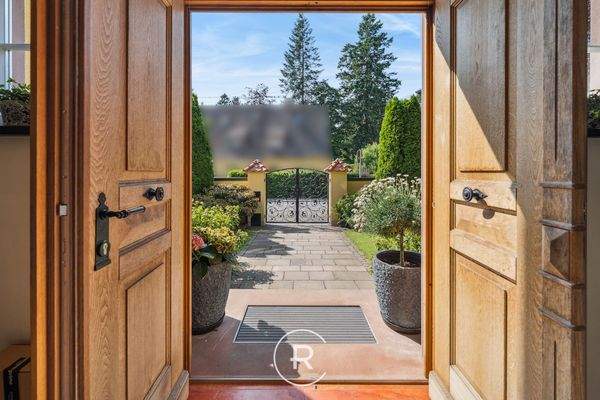 Blick aus der Haustüre