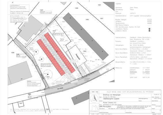 Lageplan Garagenhof Riesa