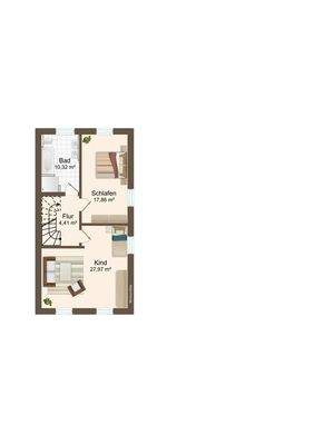 Grundriss Obergeschoss