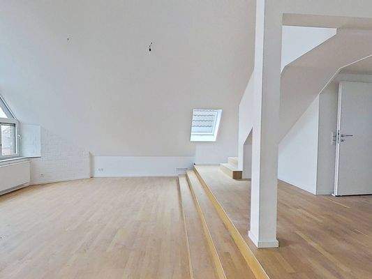 Ansicht III: Wohn- und Esszimmer