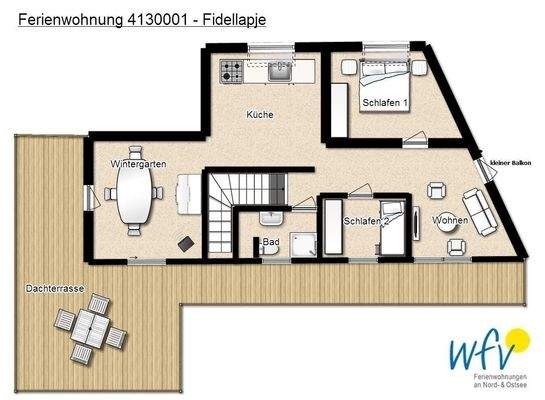 Grundriss Fidellapje