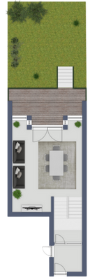 Grundriss Hochparterre