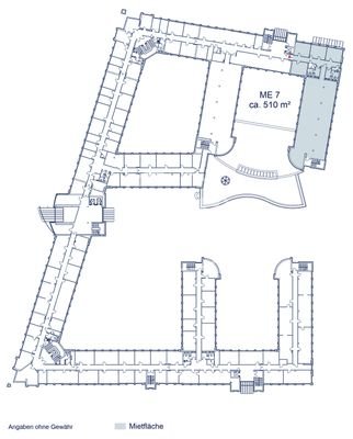 Gesamtgrundriss 1. Obergeschoss ME7