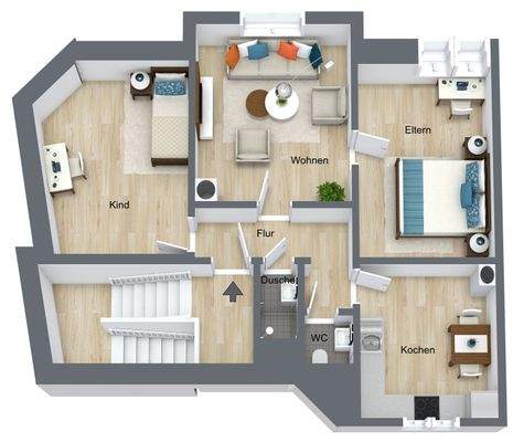 Grundriss Dachgeschoss 27