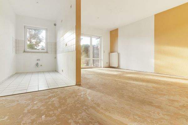 Wohnzimmer und Küche