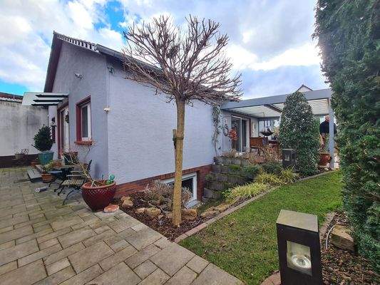 Rück- und Vorderansicht