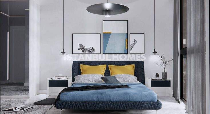 Stylish Flats in a Complex with Swimming Pool in Üsküdar İstanbul