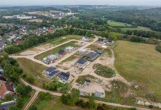 Blick über das Baugebiet