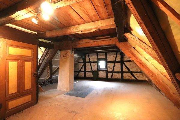 Ausbaupotenzial im Dachraum Altbau