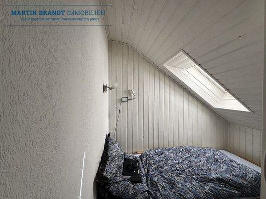 die kleine Schlafkoje im DG