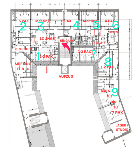 Berlin Büros, Büroräume, Büroflächen 