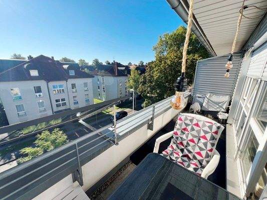 herrliche Dachterrasse