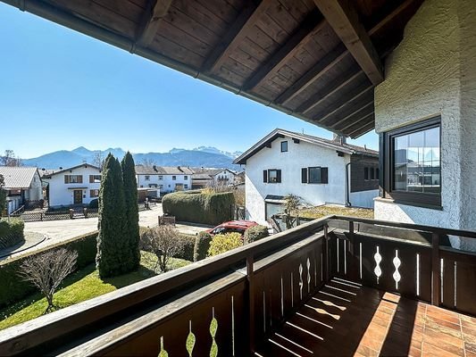 Süd-Ost Balkon