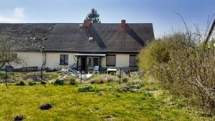 Blick vom Nachbargrundstück