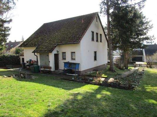 Hauseingang Rückseite