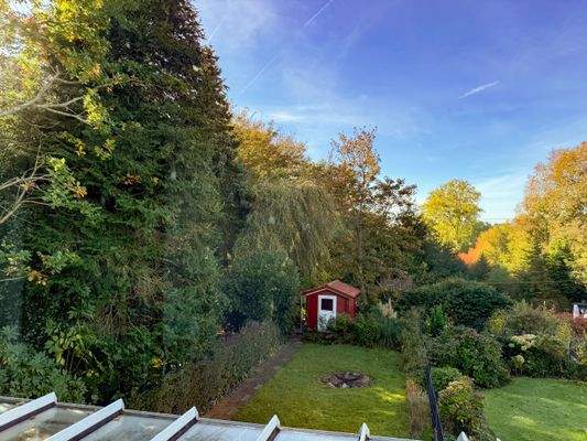 Blick aus der Loggia im OG