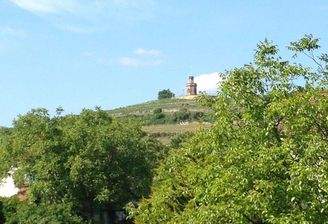 Blick auf den Flaggenturm