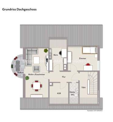 Grundriss Dachgeschoss
