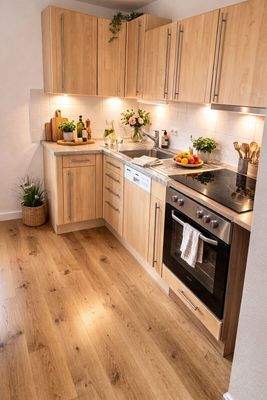 Küche mit einbauküche