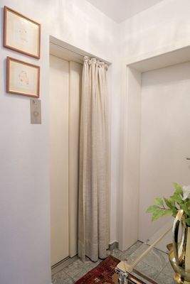 Aufzug in die Wohnung