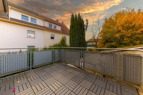 Balkon mit Blick