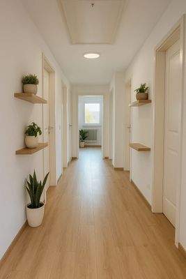 DG Flur Beispielbild KI