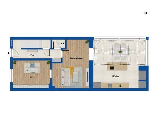 Grundriss Erdgeschoss