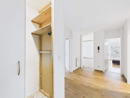 Stauraum im Flur
