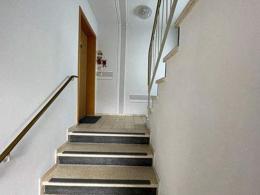 helles und eilandendes Treppenhaus